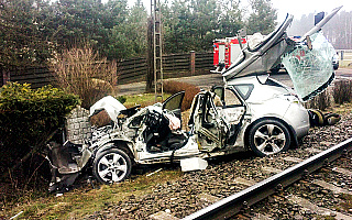 Śmiertelny wypadek na przejeździe w Wilimowie